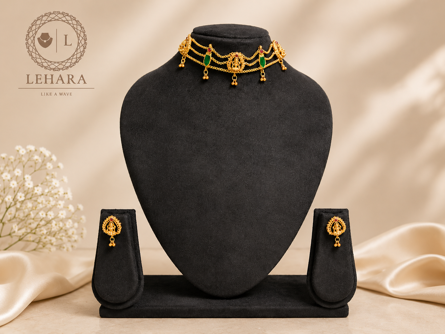 Emerald Devi Choker Set
