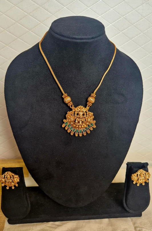Divine Lekshmi Temple Necklace