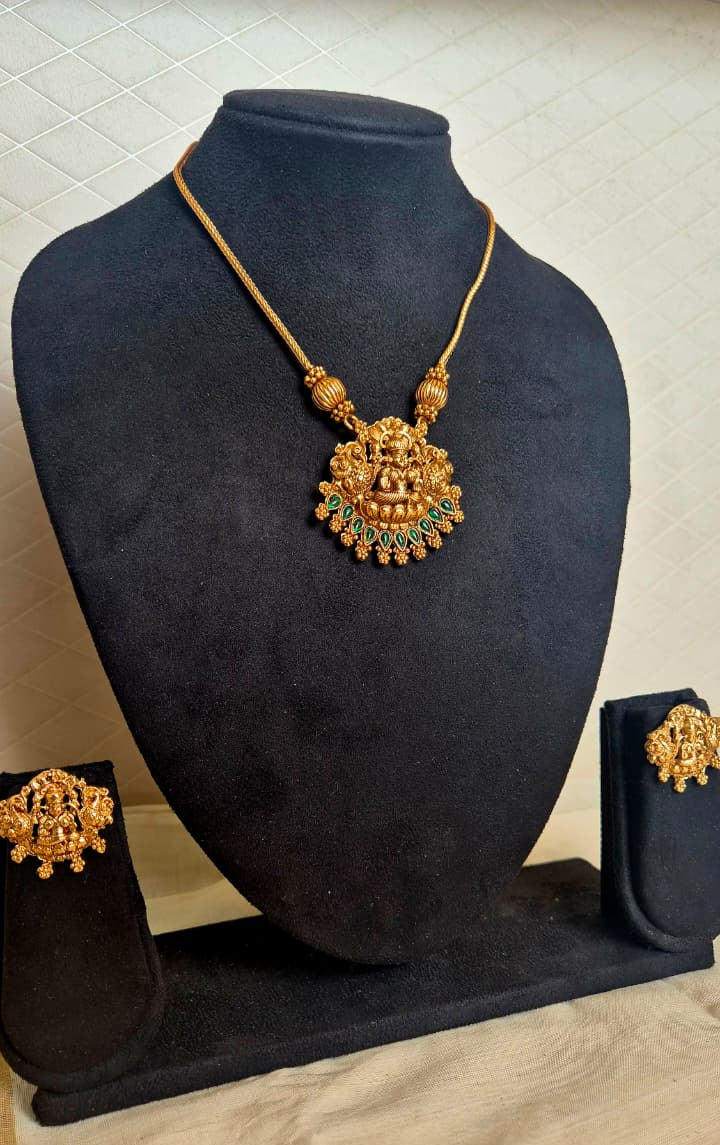 Divine Lekshmi Temple Necklace