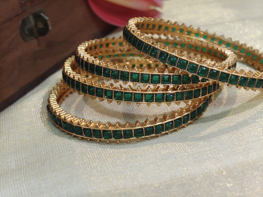 Emerald Bangles