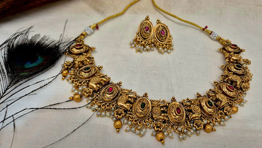 Gaja Antique Choker Set