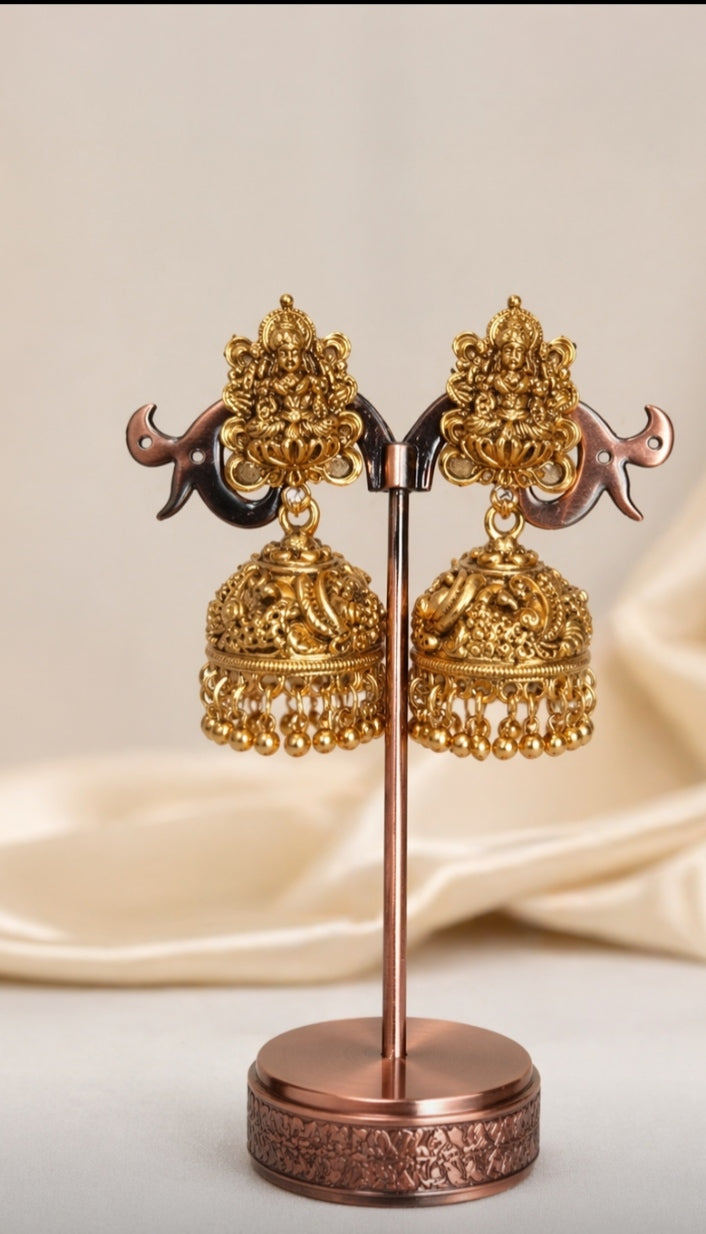Lakshmi Jhumkas
